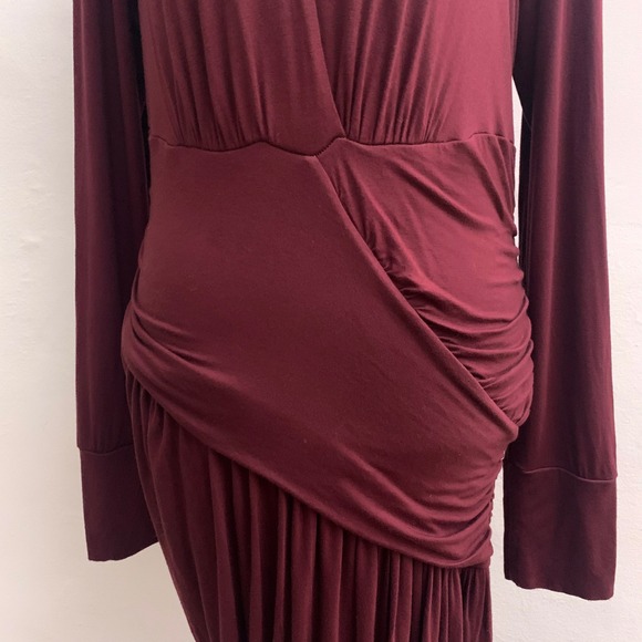 Young Fabulous and Broke Genesis Maroon Dress Size M - Picture 9 of 15